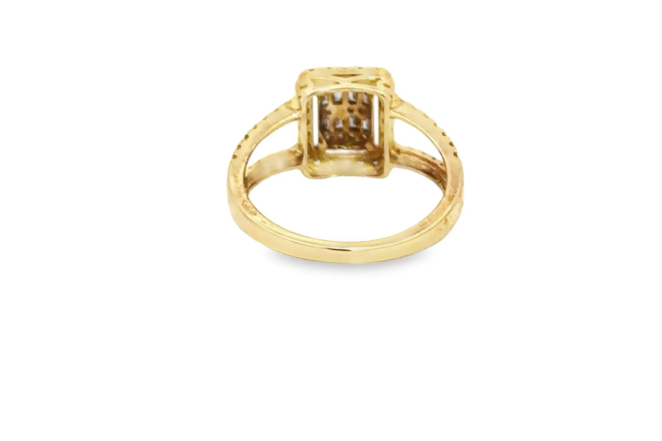 10K Gold 0.71 CTW Diamond Ladies Ring