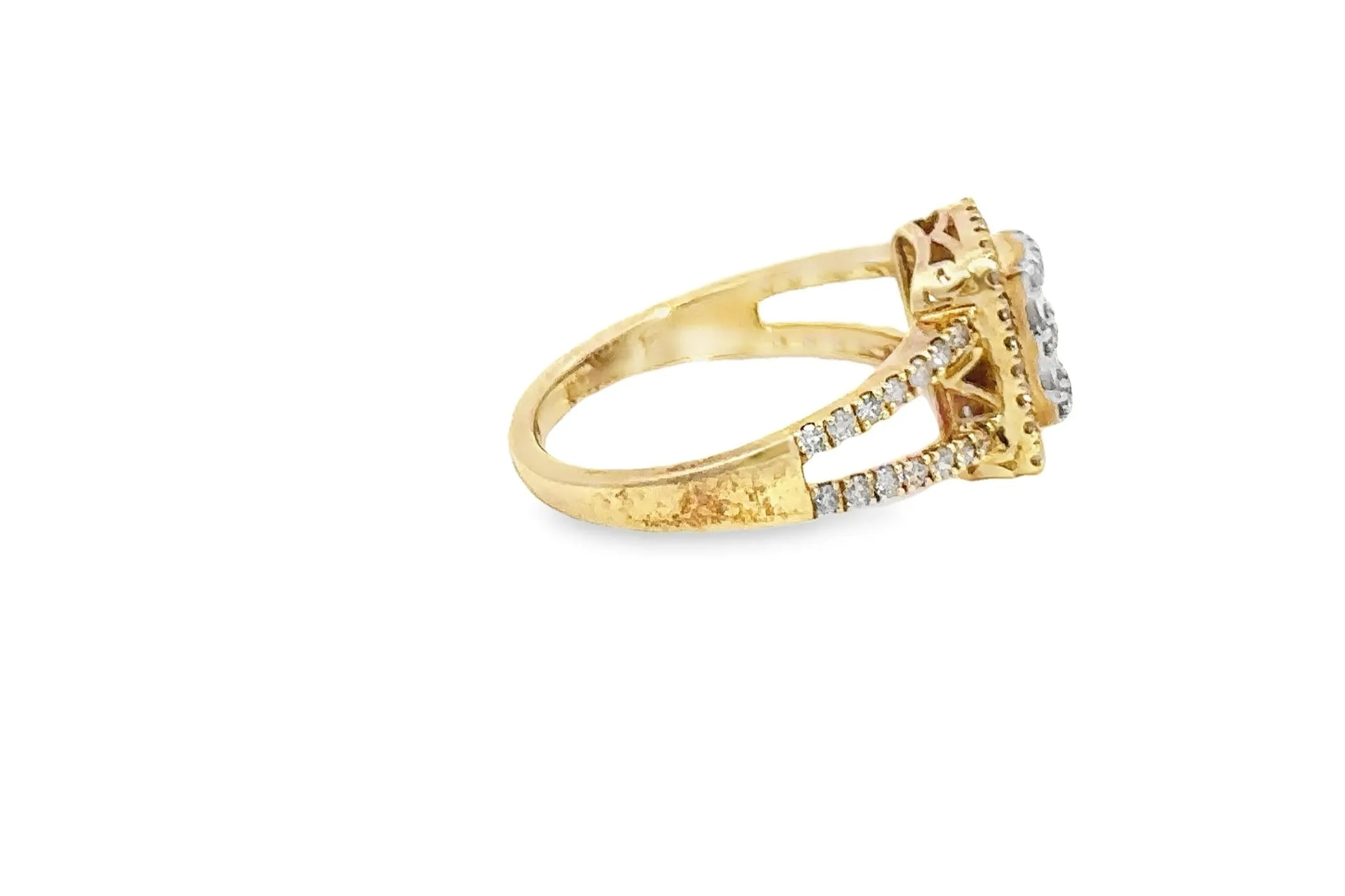 10K Gold 0.71 CTW Diamond Ladies Ring