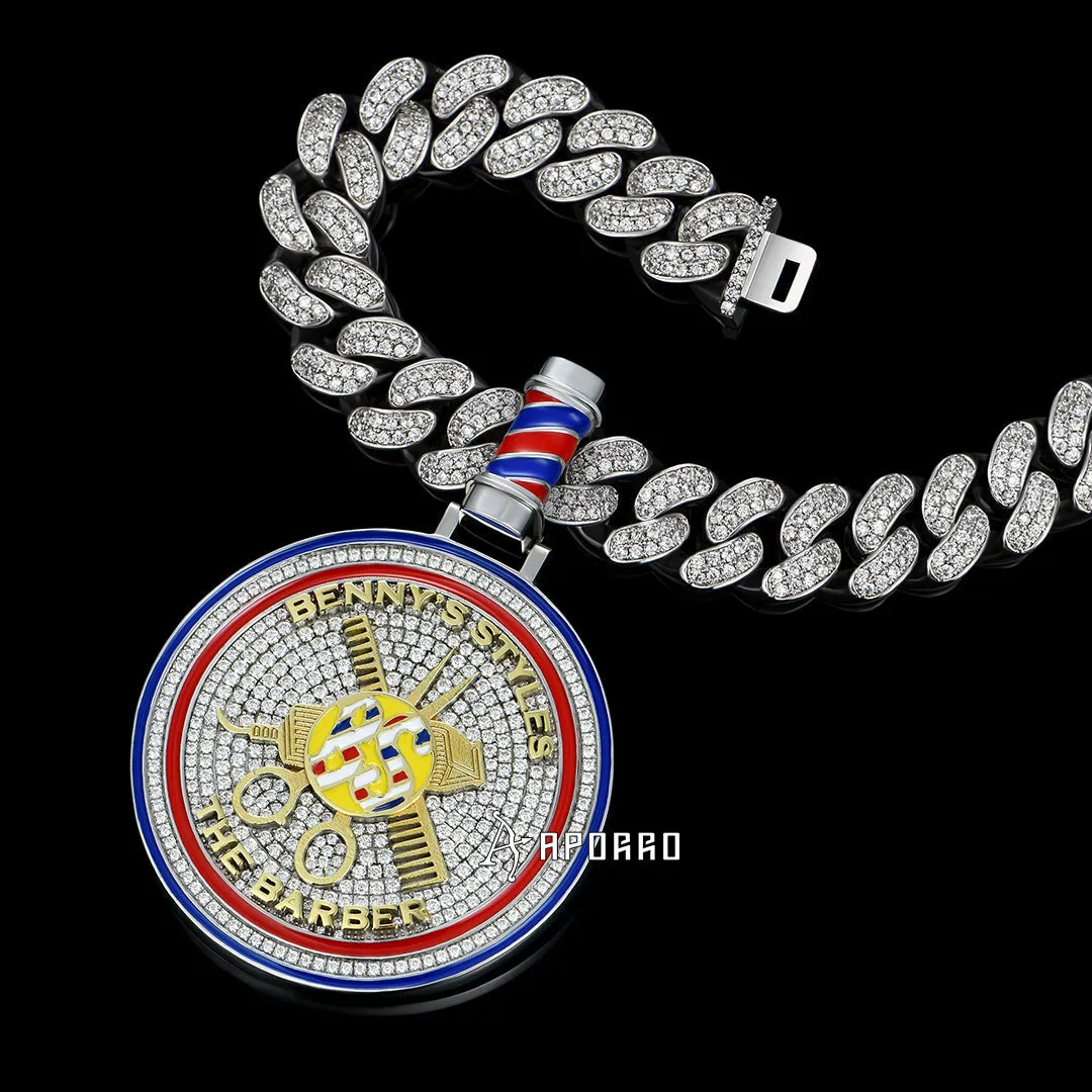 Custom Design Deposit for APORRO Premium Barber Shop Necklace