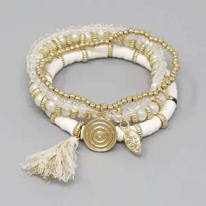 Boho Beaded Bracelet Set