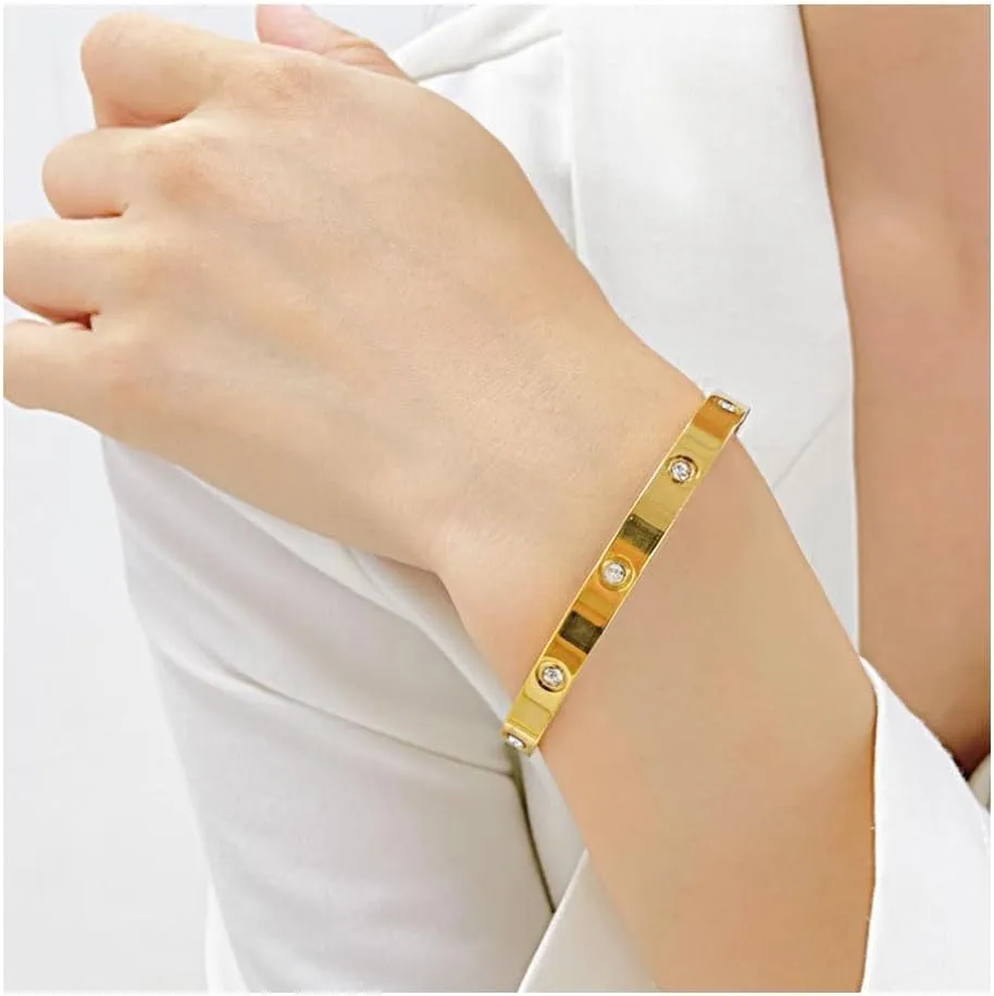 Bracelets Stack Set Bangle Bracelet Pack For Women Waterproof Trendy Thin Handmade Hand Chain Dainty Fashion Accessories Gifts