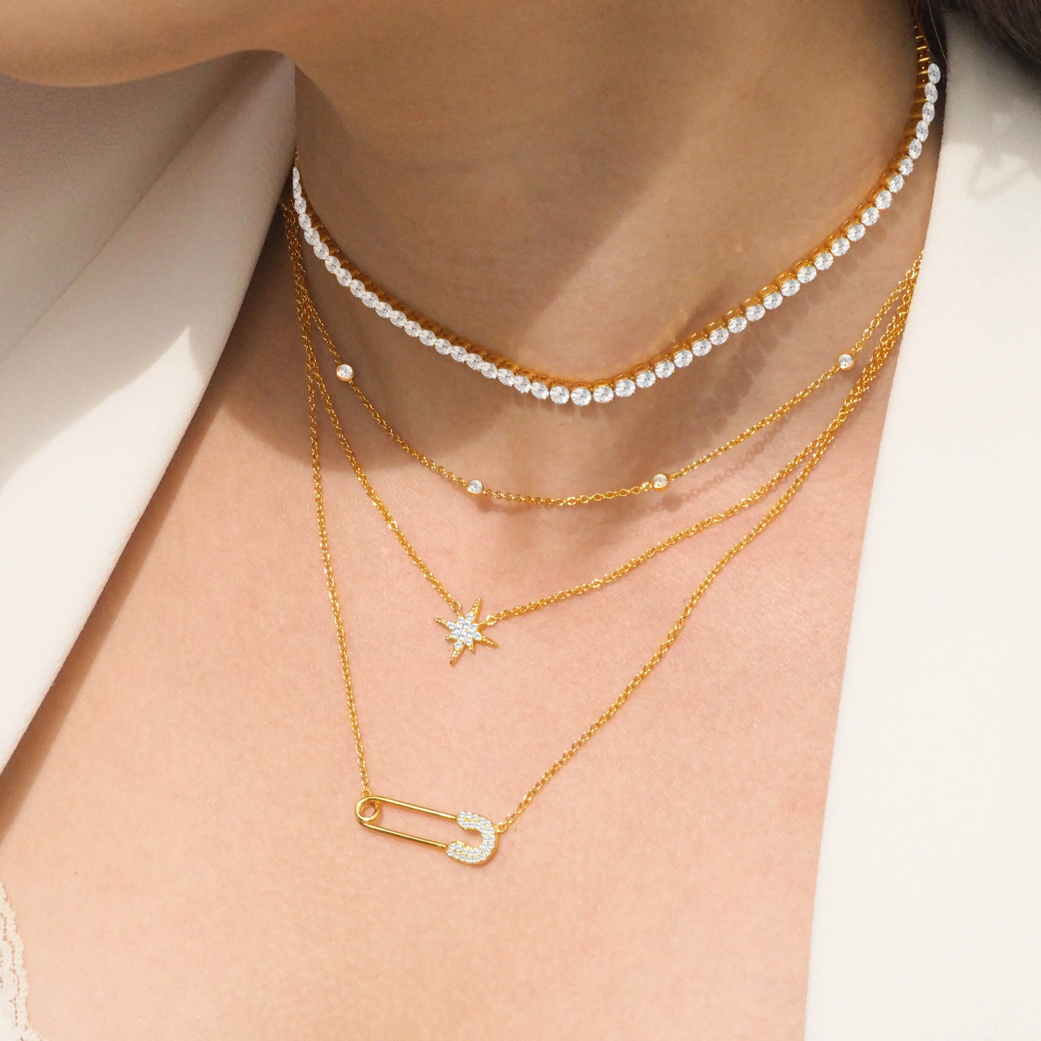 Crystal Starburst Necklace