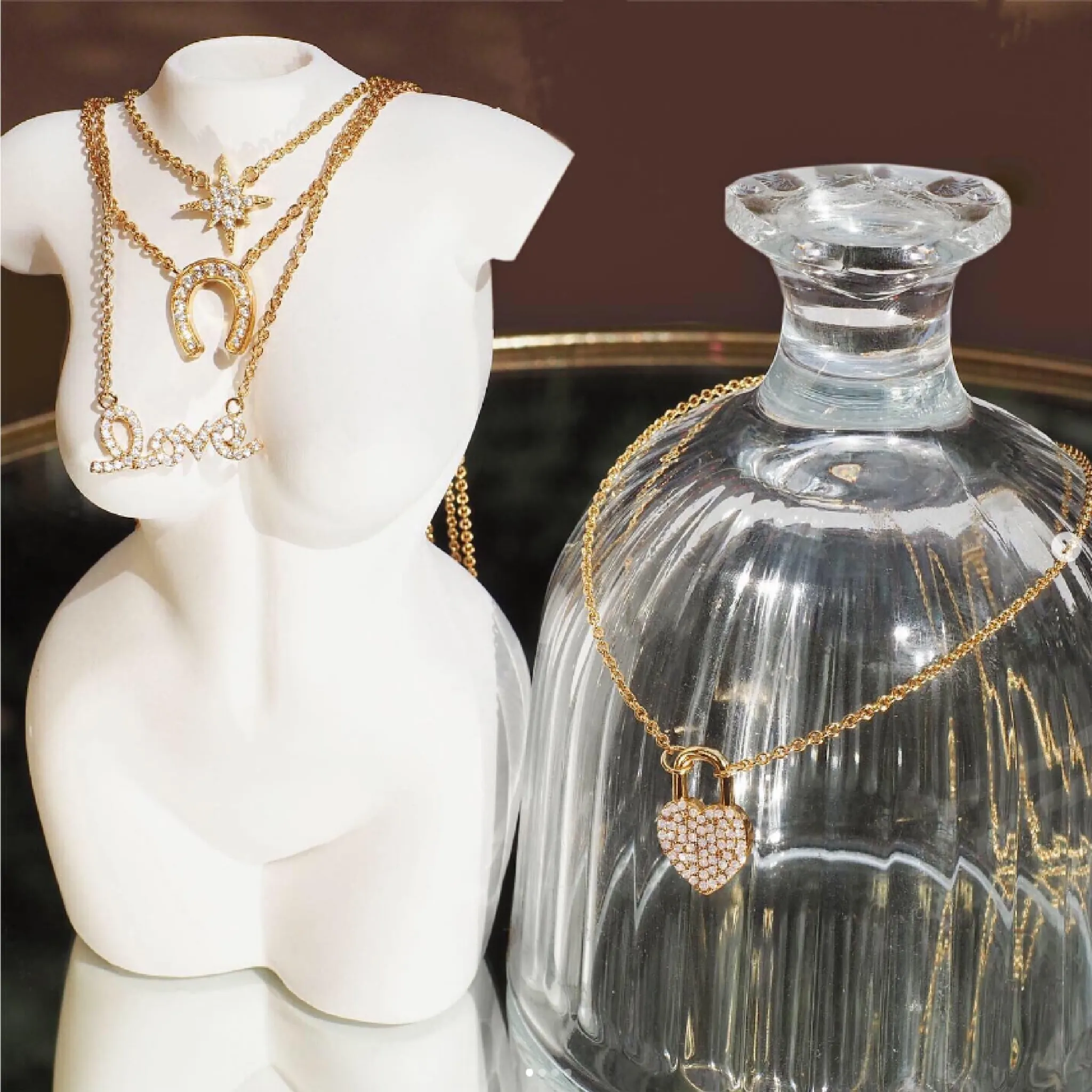 Crystal Starburst Necklace