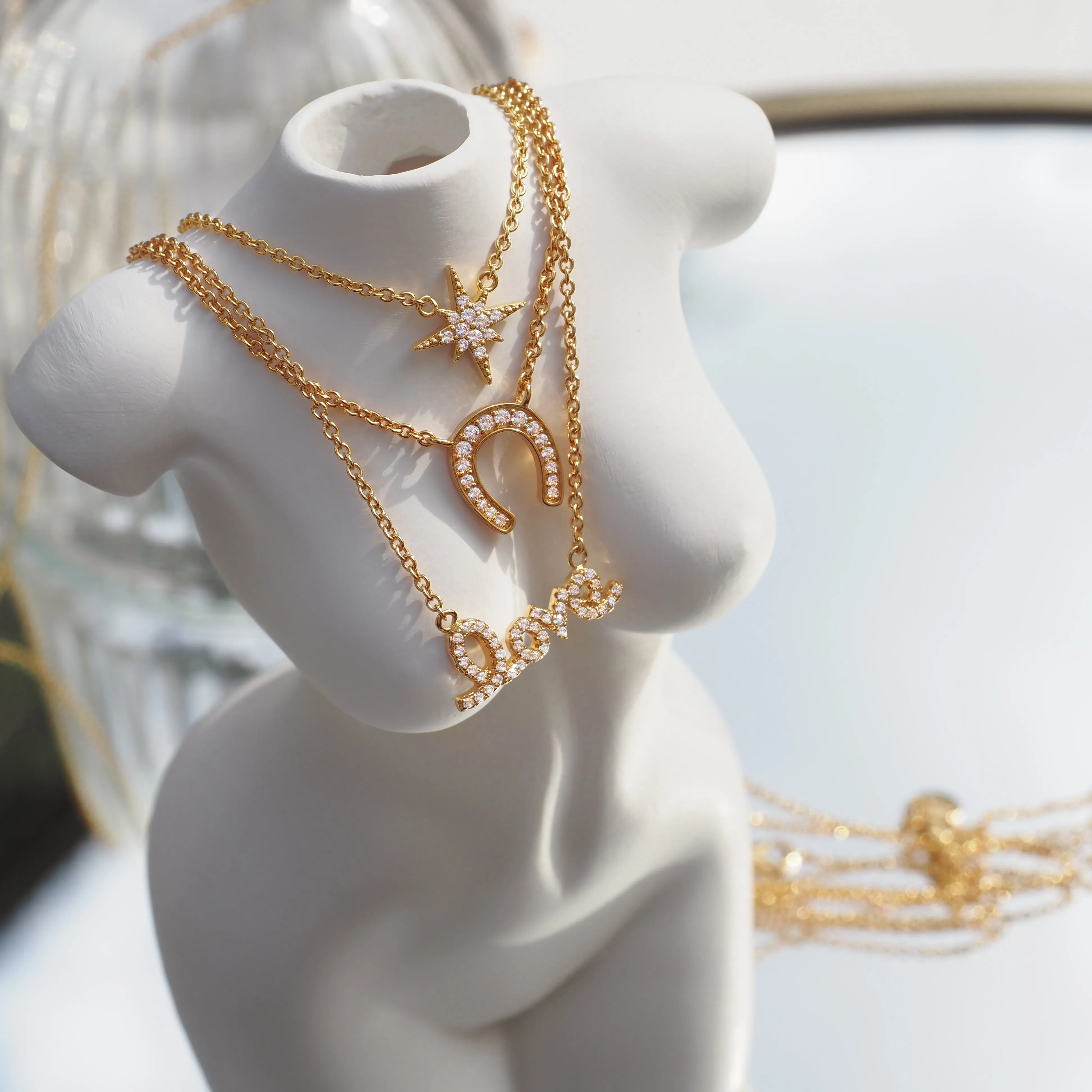Crystal Starburst Necklace