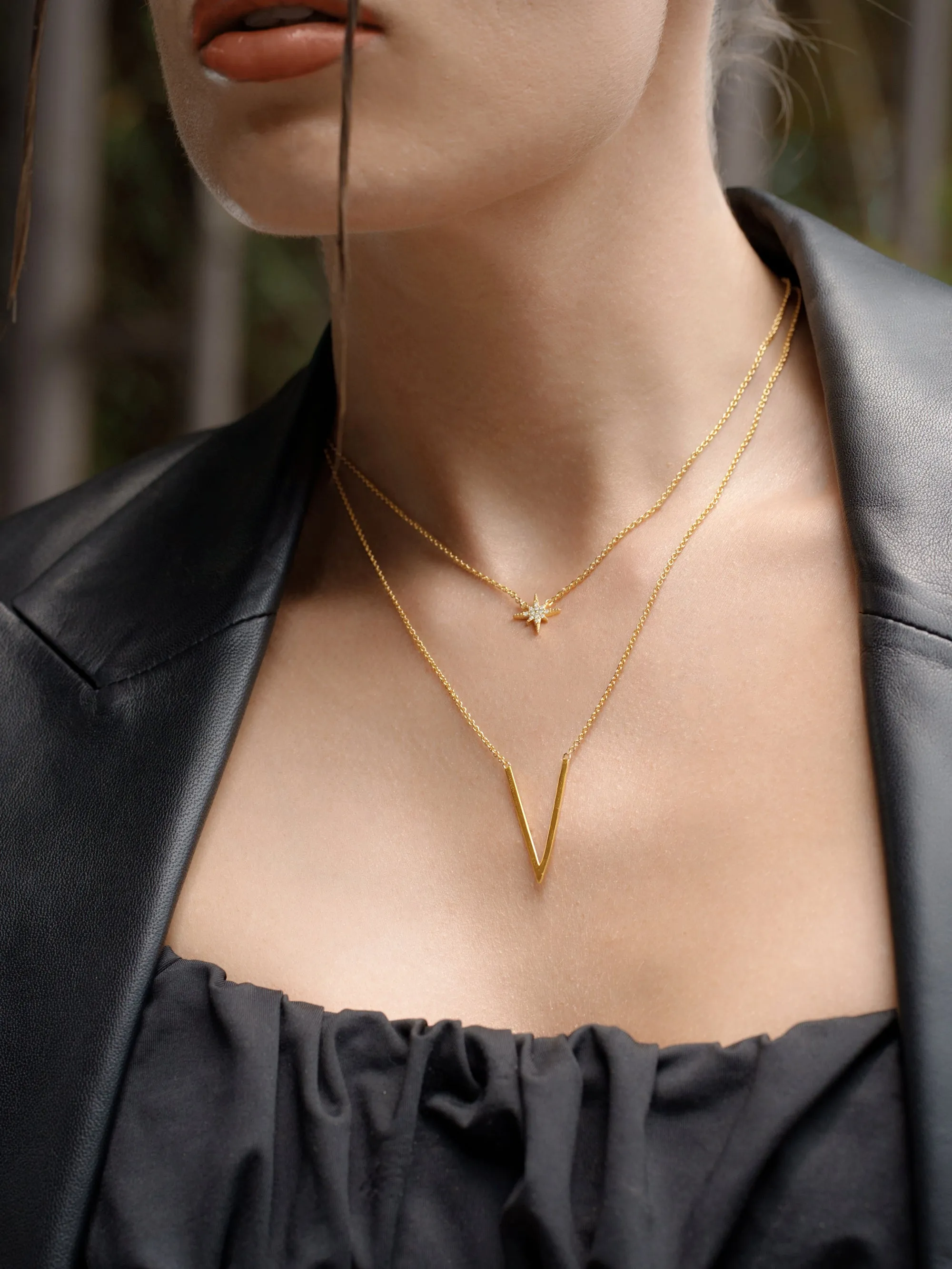 Crystal Starburst Necklace