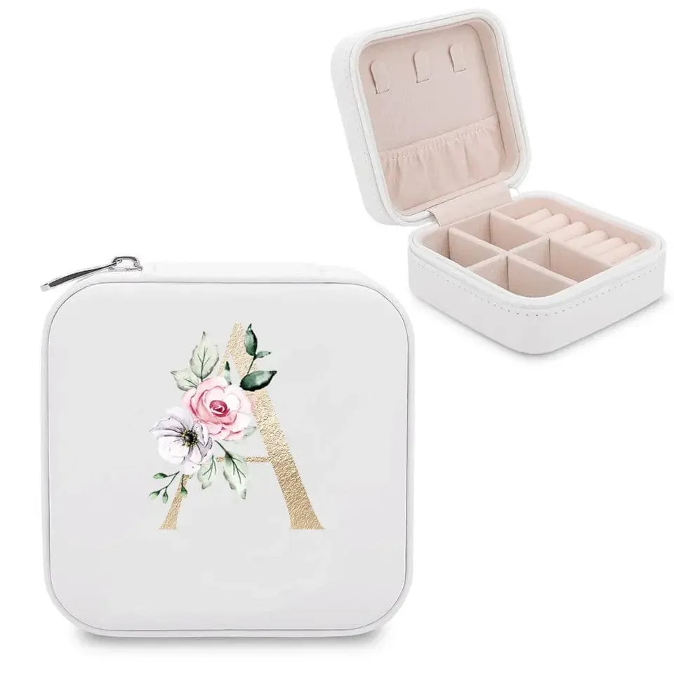 Custom Name Jewelry Decorative Trinket Case as Mother's Day Gift