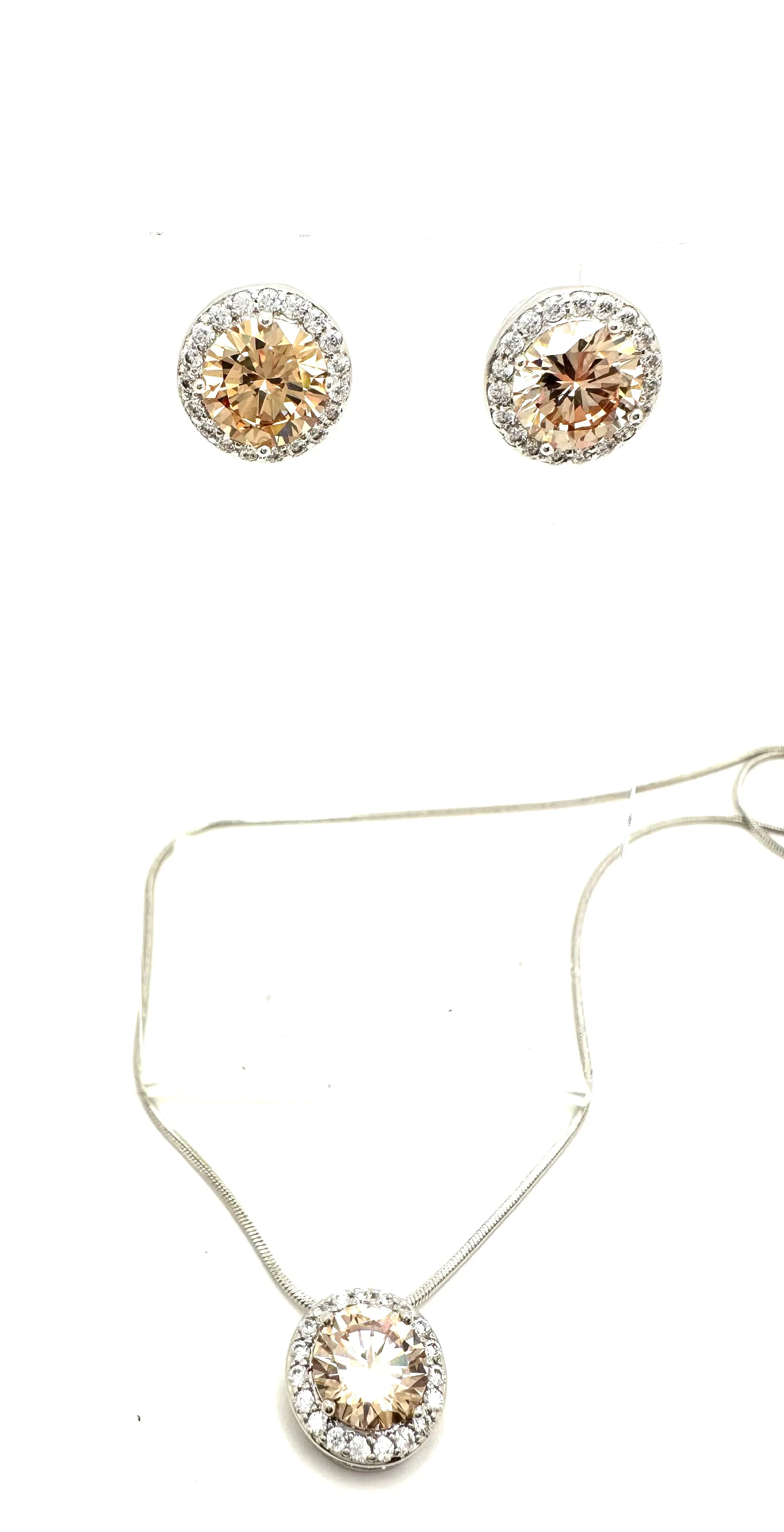 Halo Canary Earrings