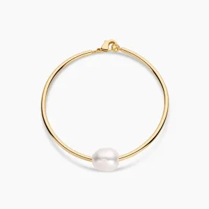 Isla Pearl Bracelet - 14k Gold Plated