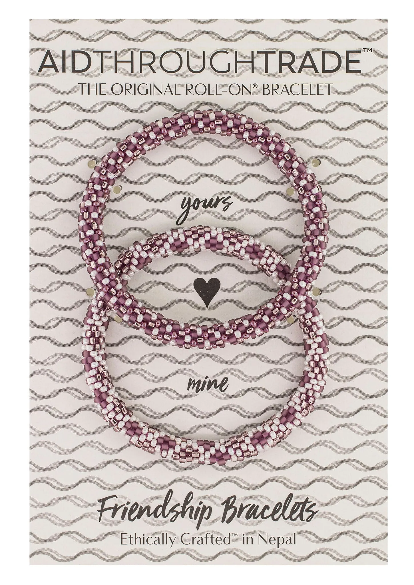 ***NEW*** Roll-On® Friendship Bracelets <br> Mulberry
