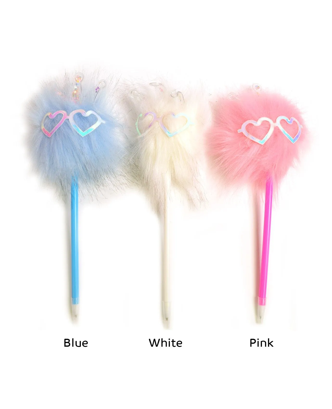 Queen Heart Pom Pom Pen