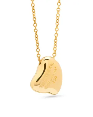 Tiffany & Co. 18ct Gold Heart Pendant And Chain